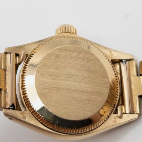 18k Yellow Gold OYSTER Perpetual Ladies ROLEX Watch